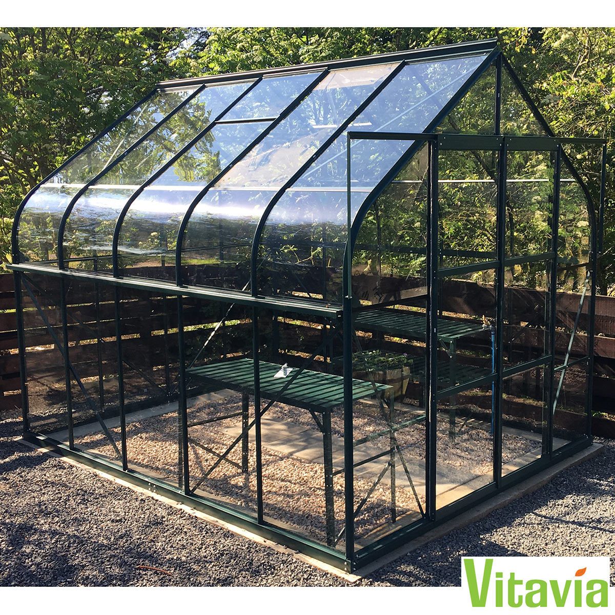 Vitavia Colorado 8300 8ft 4" x 10ft 6" (2.6 x 3.2 m) Greenhouse Package Garden Power Tools Costco UK Color  