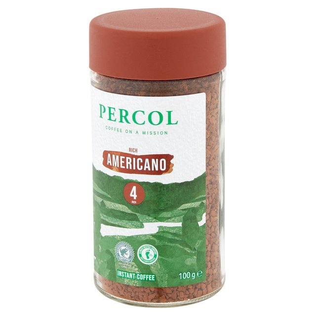 Percol Americano Instant Coffee Tea M&S   