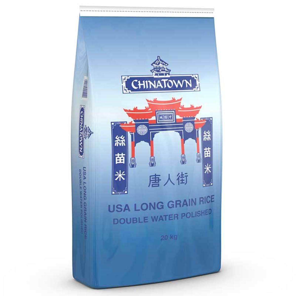 Chinatown USA Long Grain Rice, 20kg Rice Costco UK   