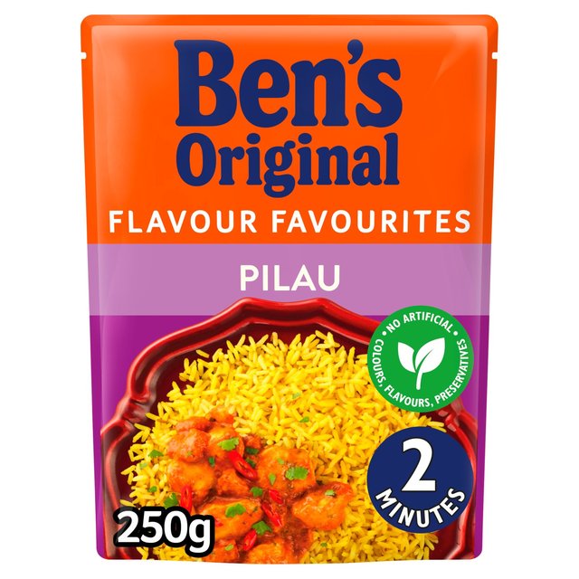 Bens Original Pilau Microwave Rice Rice, Pasta & Noodles M&S Default Title  