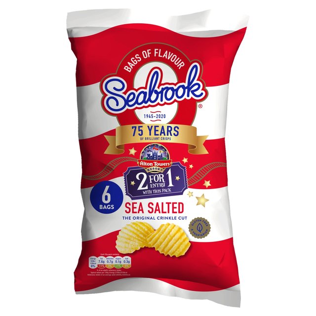 Seabrook Crinkle Cut Sea Salt Crisps