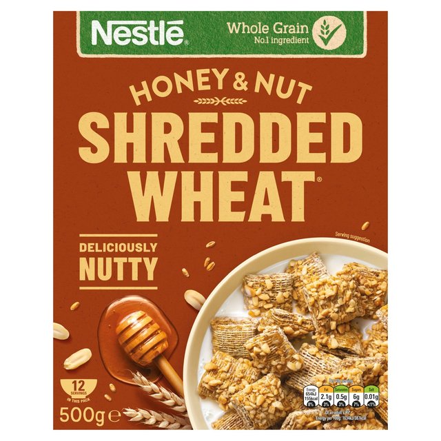 Nestle Shredded Wheat Honey Nut Cereal Food Cupboard M&S   