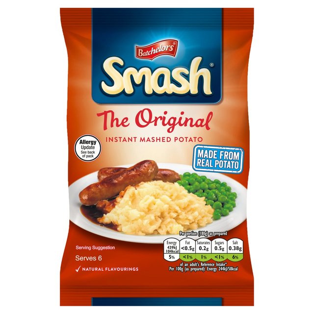 Smash Original Instant Mashed Potato Food Cupboard M&S Default Title  