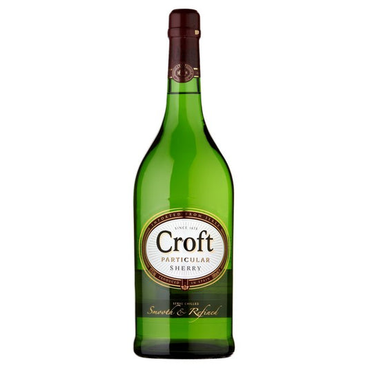 Croft Particular Sherry Wine & Champagne M&S Title  