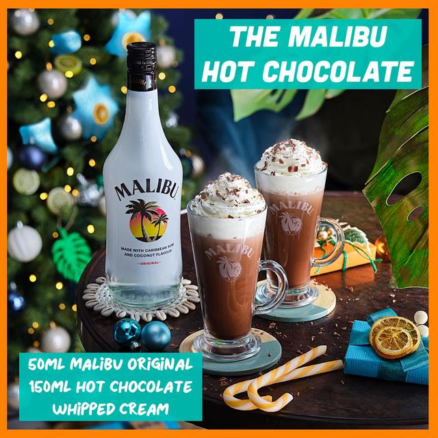 Malibu Original White Rum with Coconut Flavour Liqueurs and Spirits M&S   