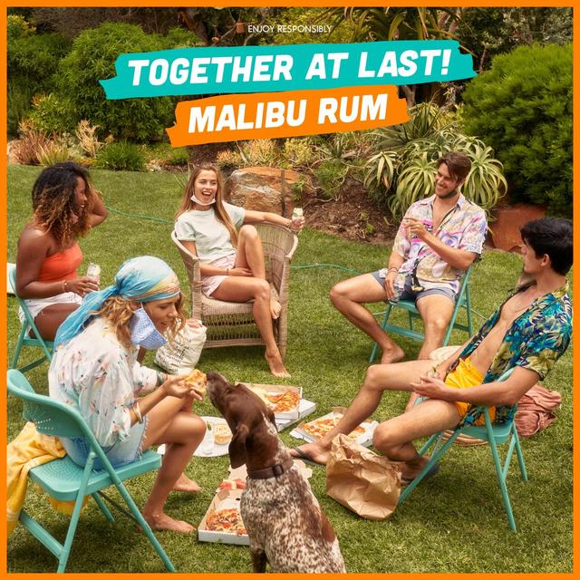 Malibu Original White Rum with Coconut Flavour Liqueurs and Spirits M&S   