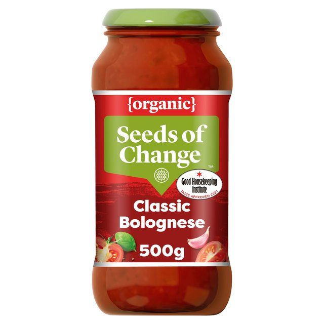 Seeds Of Change Bolognese Organic Pasta Sauce GOODS M&S   