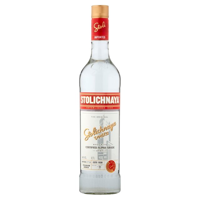 Stolichnaya Vodka Liqueurs and Spirits M&S Default Title  