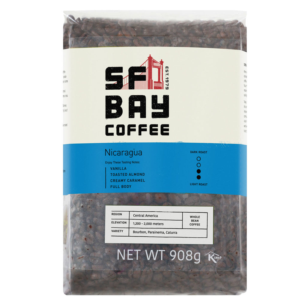 San Francisco Bay Nicaraguan Whole Bean Coffee, 908g