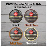 Kiwi Shoe Parade Gloss Prestige Polish Tin Black General Household M&S   