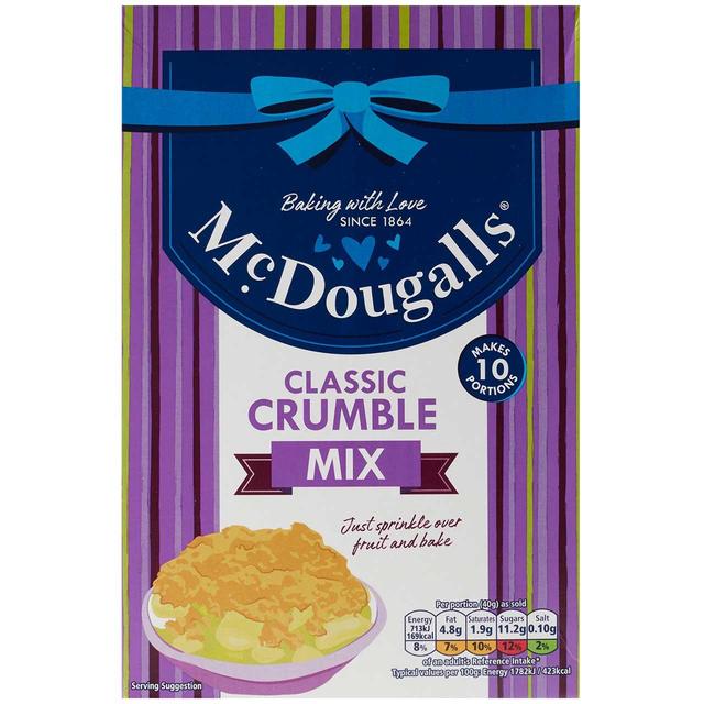 McDougalls Classic Crumble Mix Food Cupboard M&S   