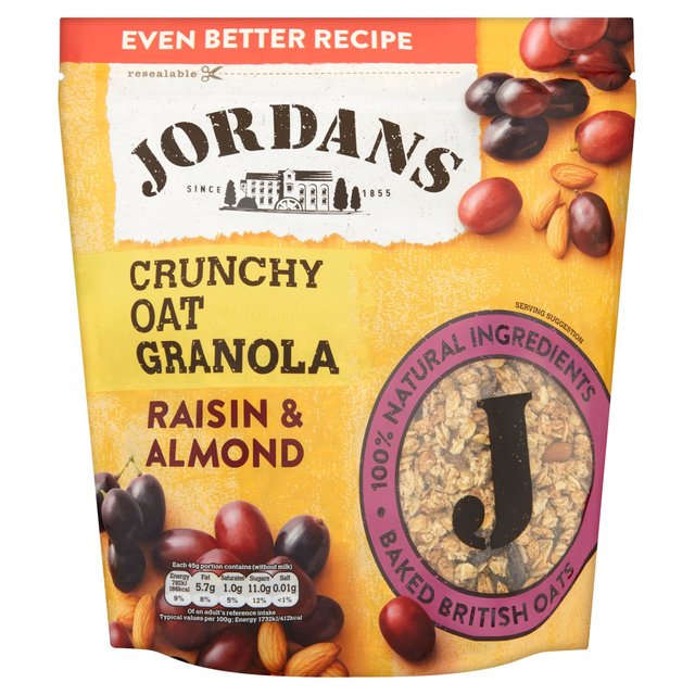 Jordans Crunchy Granola with Raisins & Almonds