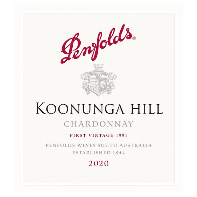 Penfolds Koonunga Hill Chardonnay Wine & Champagne M&S   