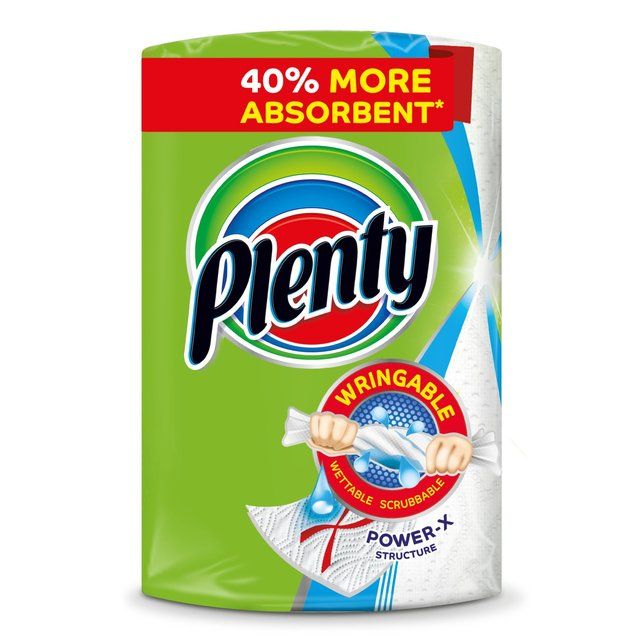 Plenty White Kitchen Roll 100 Sheets