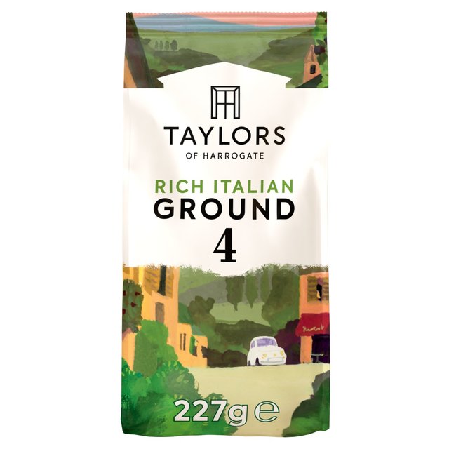 Taylors Rich Italian Dark Roast Ground Coffee Tea M&S Default Title  