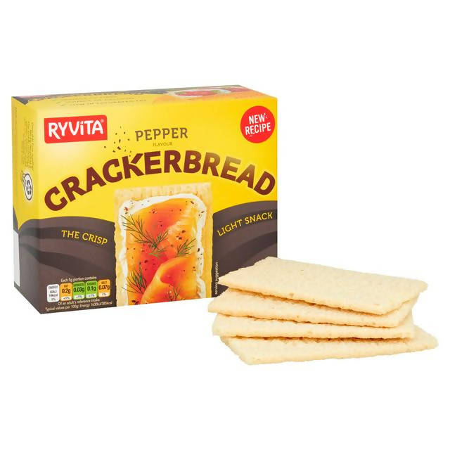 Ryvita Crackerbread Pepper 125g