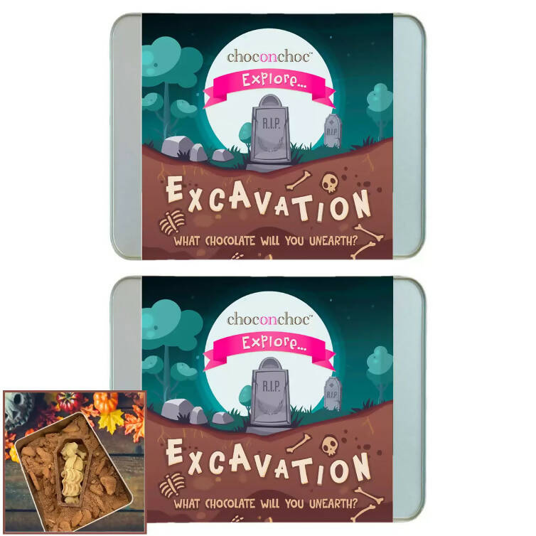 Choc on Choc Excavation Kit, 2 x 200g chocolate Costco UK   