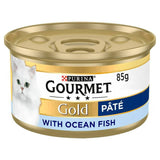 Gourmet Gold Tinned Cat Food Pate With Ocean Fish 85g - McGrocer
