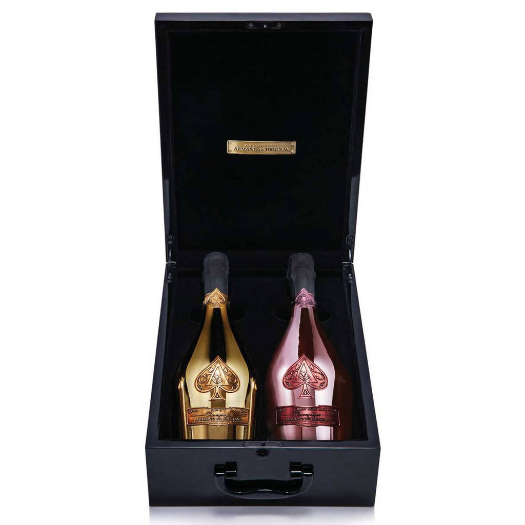 Armand de Brignac Deux Bouteilles Gold & Rose, 2 x 75cl