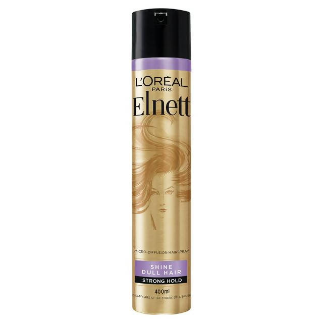 L'Oreal Elnett Infinite Shine Hairspray 400ml Paris Collection - McGrocer