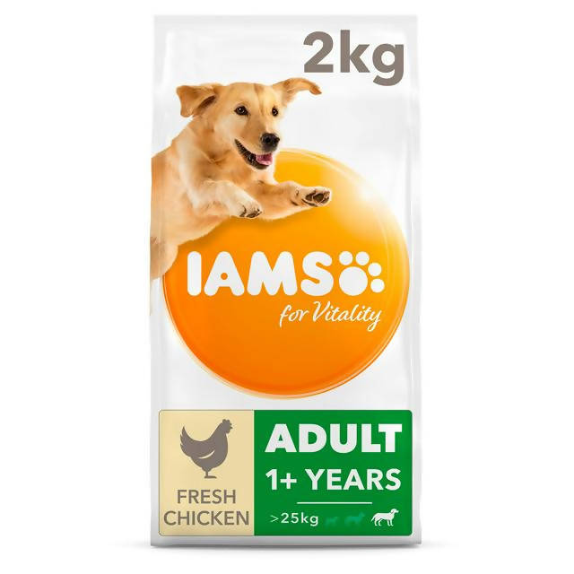 IAMS ProActive Health Dog Food with Chicken for Large Breeds 2kg - McGrocer
