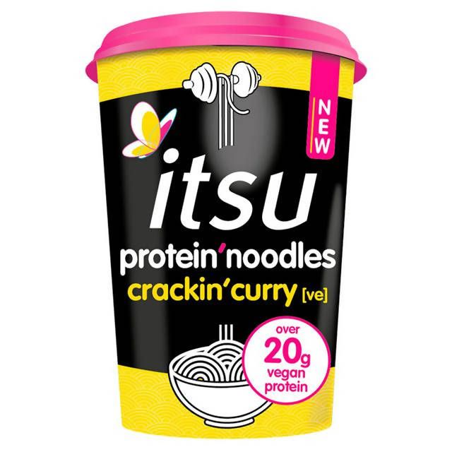 Itsu Crackin' Curry Protein Noodles 63g