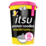 Itsu Crackin' Curry Protein Noodles 63g Instant snack & meals Sainsburys   