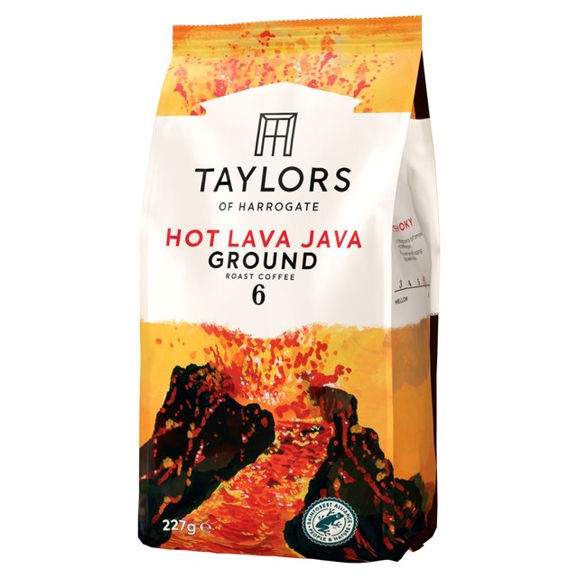 Taylors Dark Roast Hot Lava Java Ground Coffee Tea M&S   