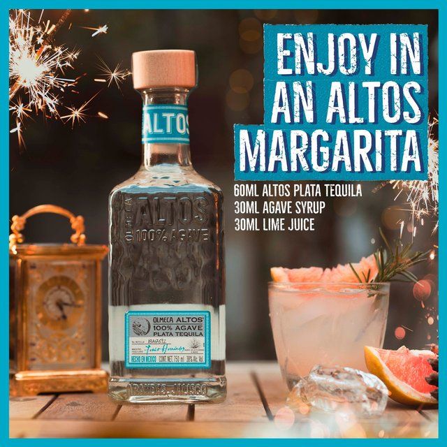 Olmeca Altos 100% Agave Plata Tequila Liqueurs and Spirits M&S   