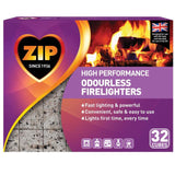 ZIP Odourless Firelighters Block Home, Garden & Outdoor M&S Default Title  