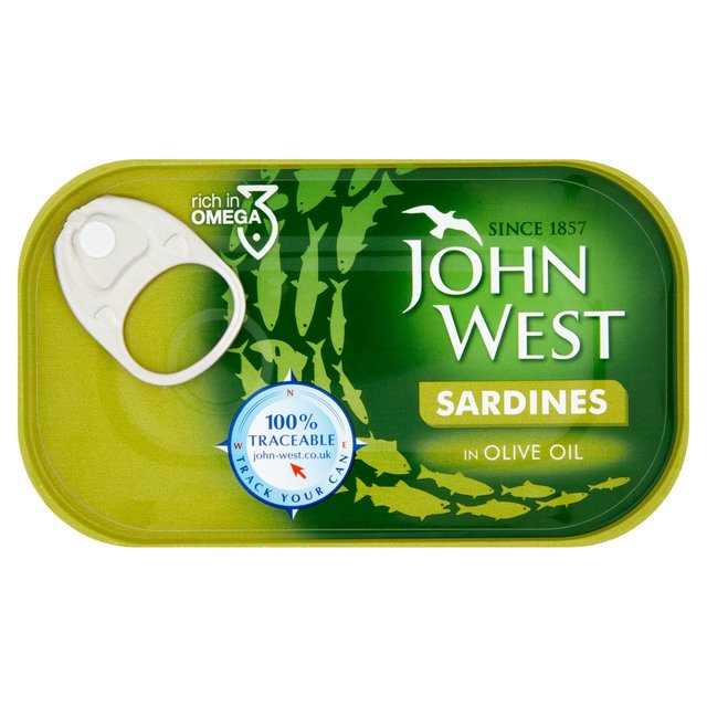 John West Sardines In Olive Oil Food Cupboard M&S Default Title  