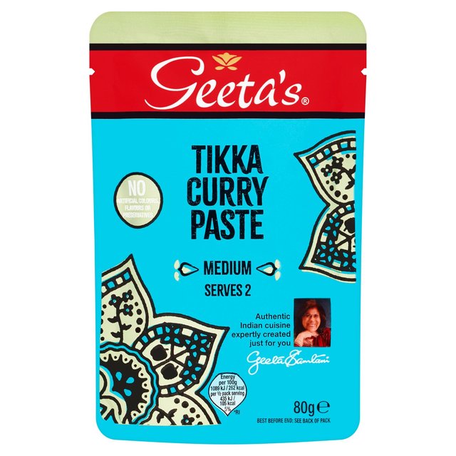 Geeta's Tikka Paste Cooking Ingredients & Oils M&S Default Title  