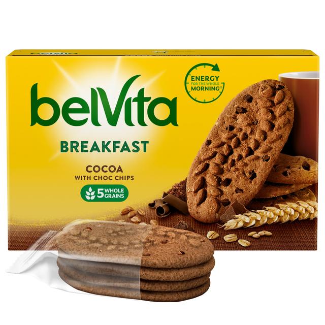 Belvita Cocoa Choc Chips Breakfast Biscuits Biscuits, Crackers & Bread M&S   