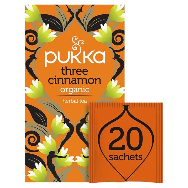 Pukka Organic Three Cinnamon Tea Bags Food Cupboard M&S Default Title  