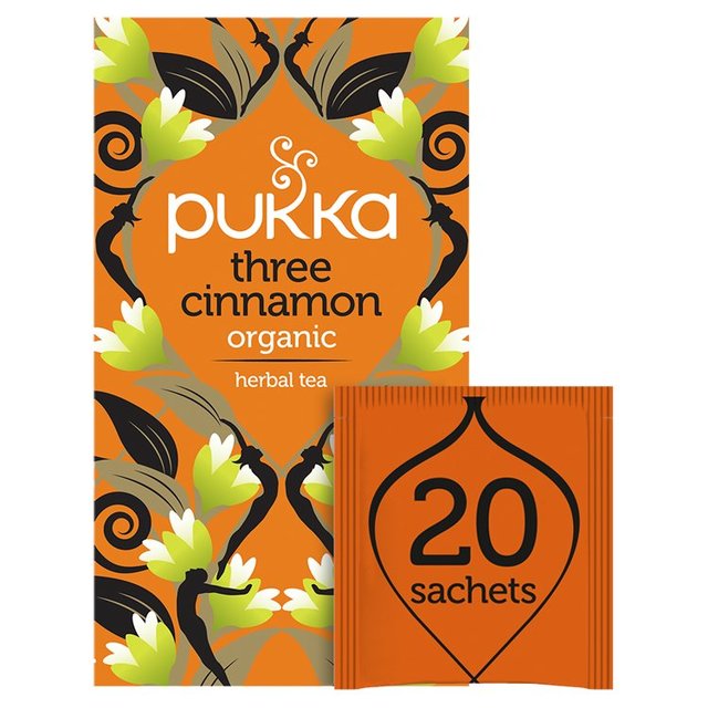 Pukka Organic Three Cinnamon Tea Bags