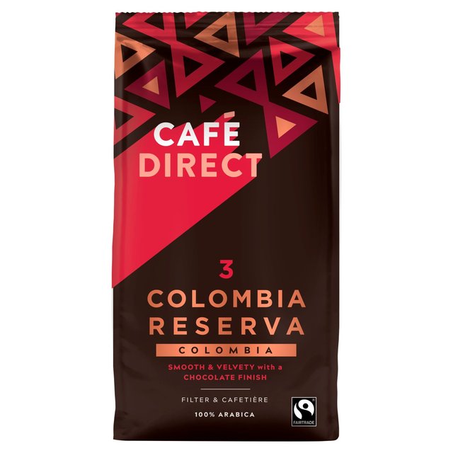 Cafedirect Fairtrade Colombia Reserva Ground Coffee Tea M&S Default Title  