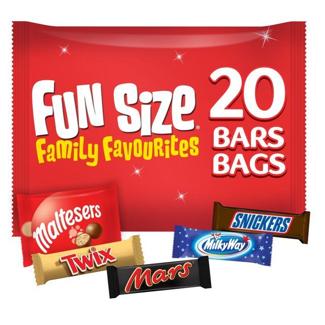 Mars, Snickers, Maltesers & More Funsize Milk Chocolate Bars