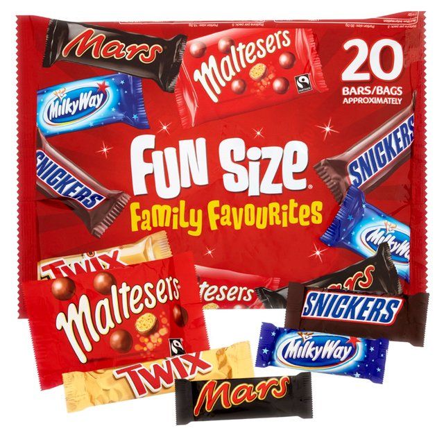 Mars, Snickers, Maltesers & More Funsize Milk Chocolate Bars Food Cupboard M&S   