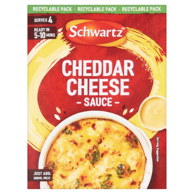 Schwartz Cheddar Cheese Sauce Mix Cooking Sauces & Meal Kits M&S   