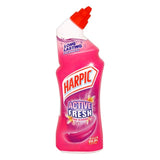 Harpic Active Fresh Pink Blossom Toilet Cleaner Gel Bathroom M&S   