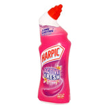 Harpic Active Fresh Pink Blossom Toilet Cleaner Gel Bathroom M&S   