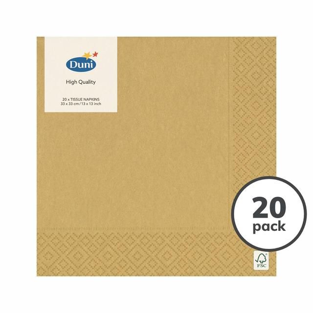 Gold Paper Napkins Home, Garden & Outdoor M&S   