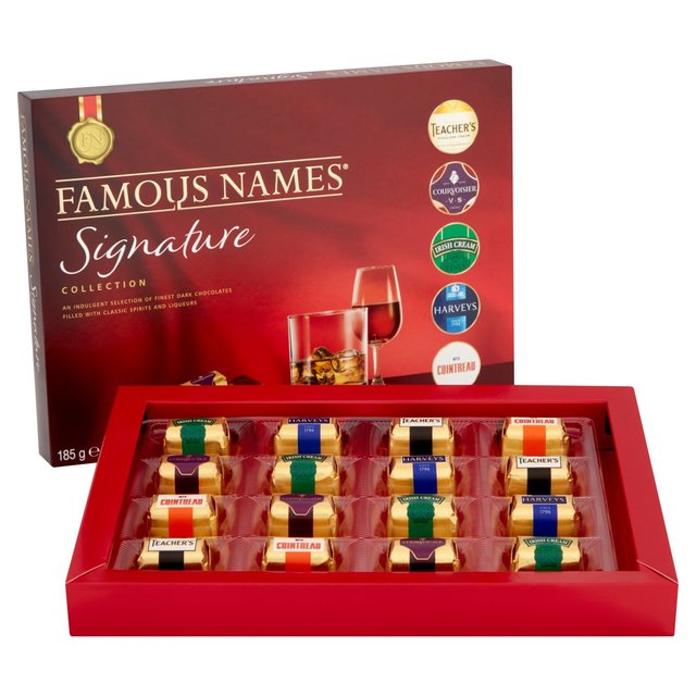 Famous Names Signature Collection Liqueurs Sweets M&S   