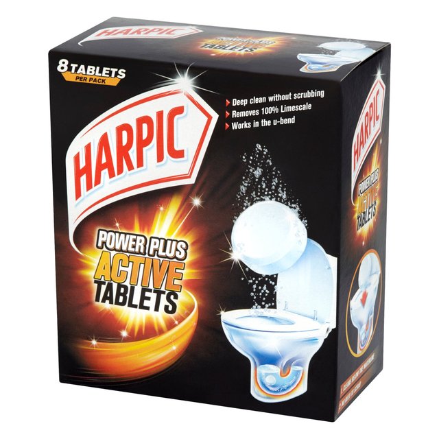 Harpic Power Plus Toilet Cleaner Tablets GOODS ASDA   