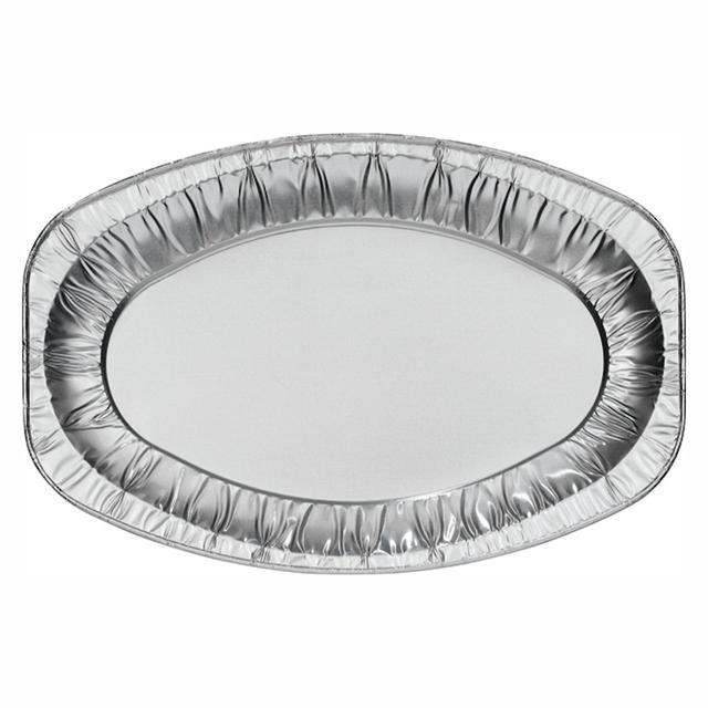 Oval Aluminium Serving Platter, Large Tableware & Kitchen Accessories M&S   