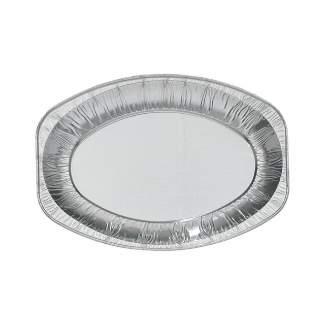 Oval Aluminium Serving Platter, Medium Tableware & Kitchen Accessories M&S   