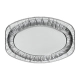 Oval Aluminium Serving Platter, Medium Tableware & Kitchen Accessories M&S   