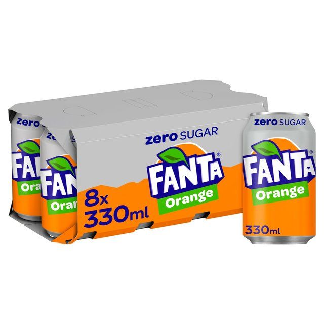 Fanta Zero Orange SOFT DRINKS, TEA & COFFEE M&S   