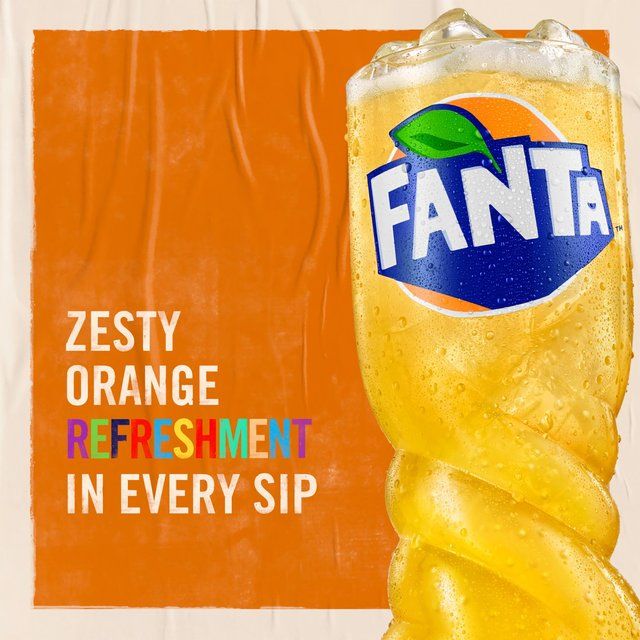 Fanta Zero Orange SOFT DRINKS, TEA & COFFEE M&S   