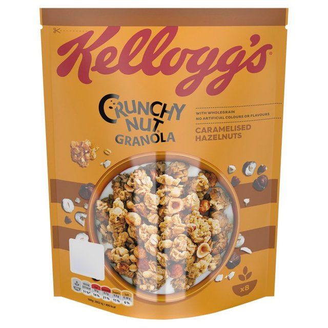 Kellogg's Crunchy Nut Oat Granola Caramelised Nuts